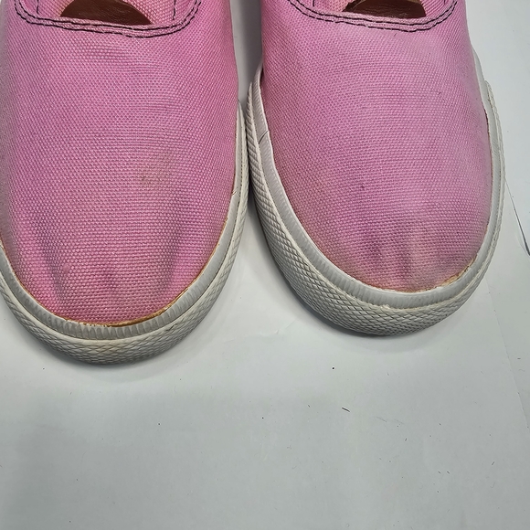 Polo by Ralph Lauren Pink Canvas Men's Shoes Size 9 - Picture 9 of 14